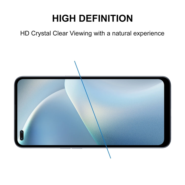 For OPPO A93 Full Glue Full Screen Tempered Glass Film