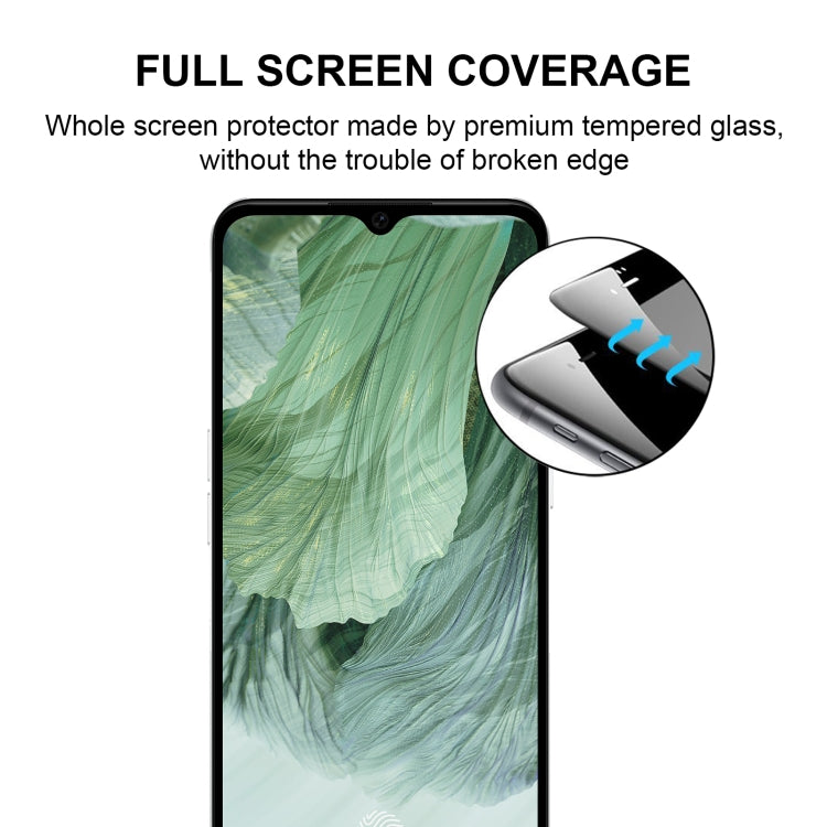 For OPPO F17 Full Glue Full Screen Tempered Glass Film