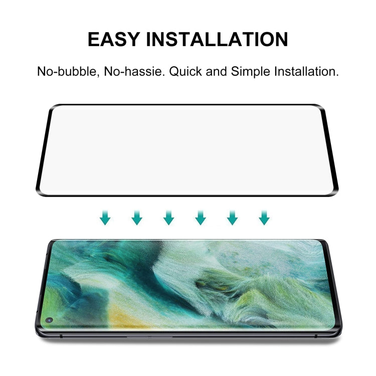 For OPPO Find X2 Neo Full Glue Full Screen Tempered Glass Film