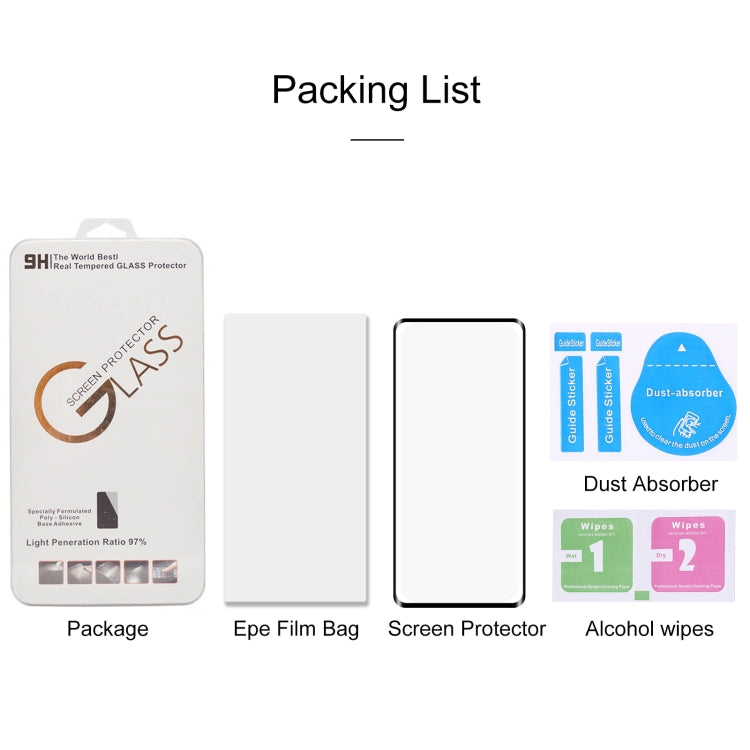 For OPPO Find X2 Neo Full Glue Full Screen Tempered Glass Film