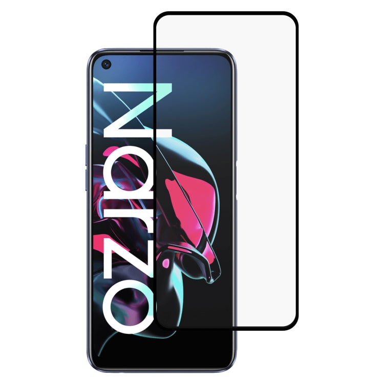 For OPPO Realme Narzo Full Glue Full Screen Tempered Glass Film