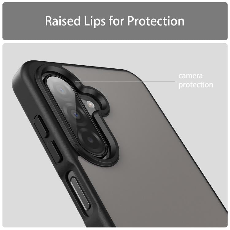 For Samsung Galaxy A26 5G Fanying Series PC Hybrid TPU Translucent Frosted Phone Case