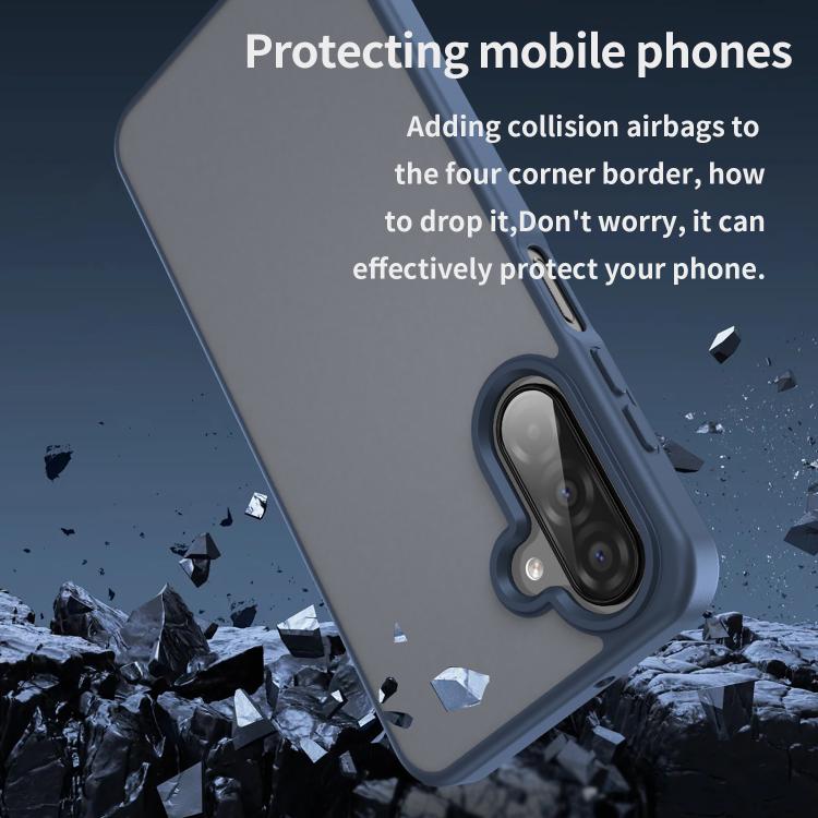 For Samsung Galaxy A26 5G Fanying Series PC Hybrid TPU Translucent Frosted Phone Case