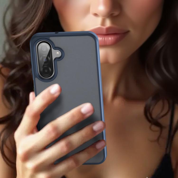 For Samsung Galaxy A26 5G Fanying Series PC Hybrid TPU Translucent Frosted Phone Case