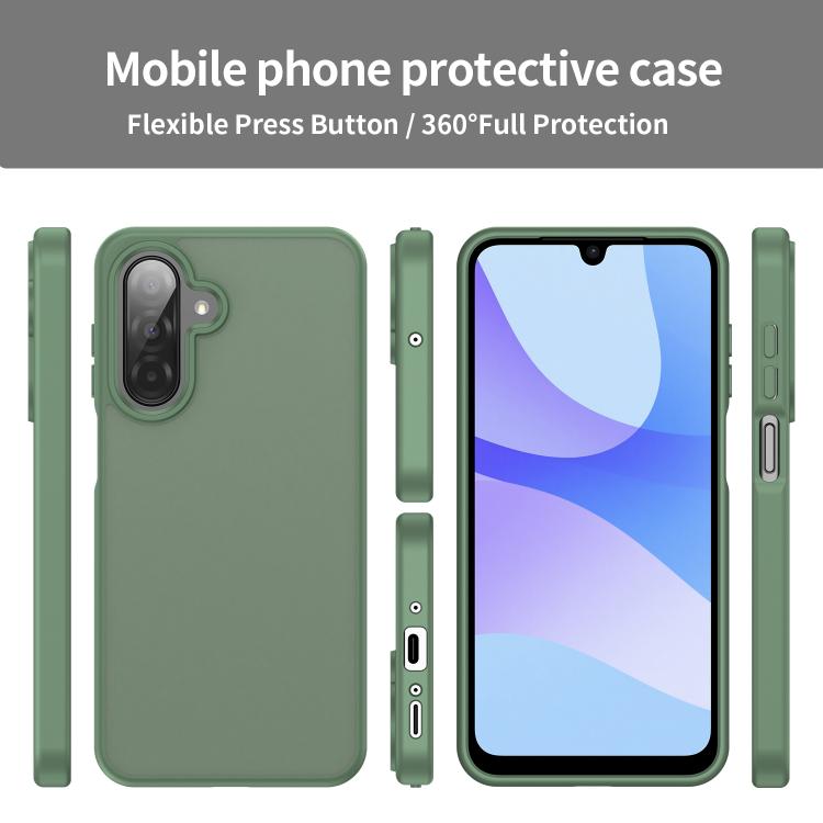 For Samsung Galaxy A26 5G Fanying Series PC Hybrid TPU Translucent Frosted Phone Case