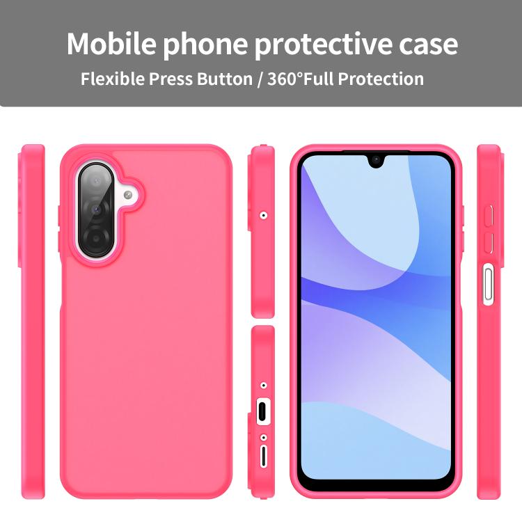 For Samsung Galaxy A26 5G Fanying Series PC Hybrid TPU Translucent Frosted Phone Case