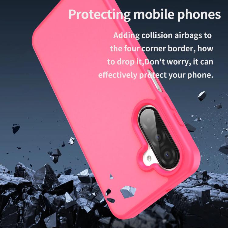 For Samsung Galaxy A26 5G Fanying Series PC Hybrid TPU Translucent Frosted Phone Case