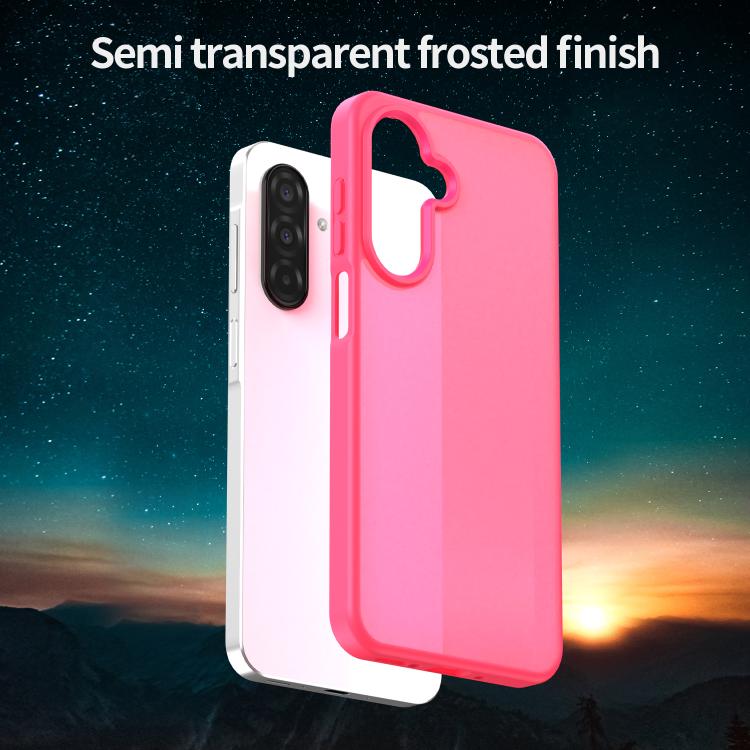 For Samsung Galaxy A26 5G Fanying Series PC Hybrid TPU Translucent Frosted Phone Case