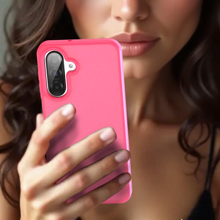 For Samsung Galaxy A26 5G Fanying Series PC Hybrid TPU Translucent Frosted Phone Case