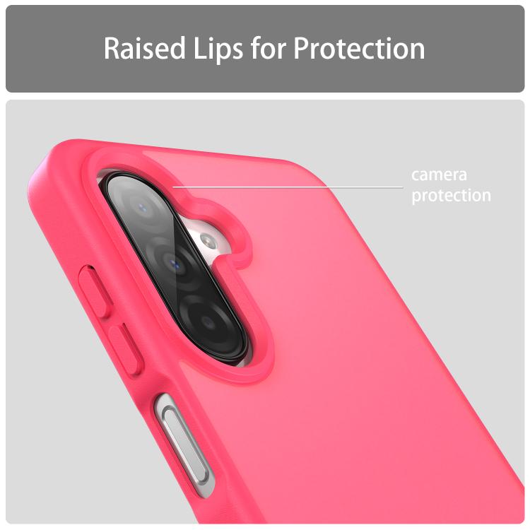 For Samsung Galaxy A26 5G Fanying Series PC Hybrid TPU Translucent Frosted Phone Case