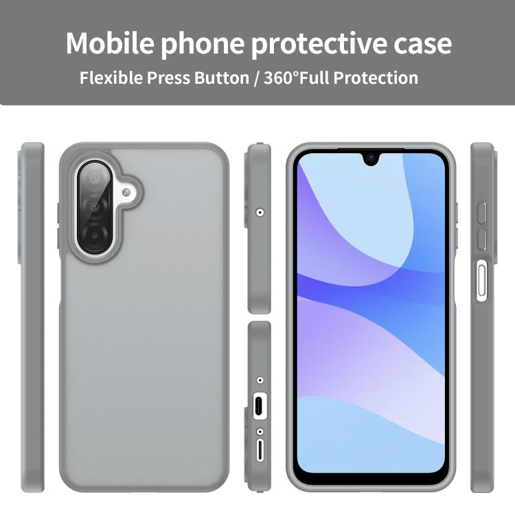 For Samsung Galaxy A26 5G Fanying Series PC Hybrid TPU Translucent Frosted Phone Case