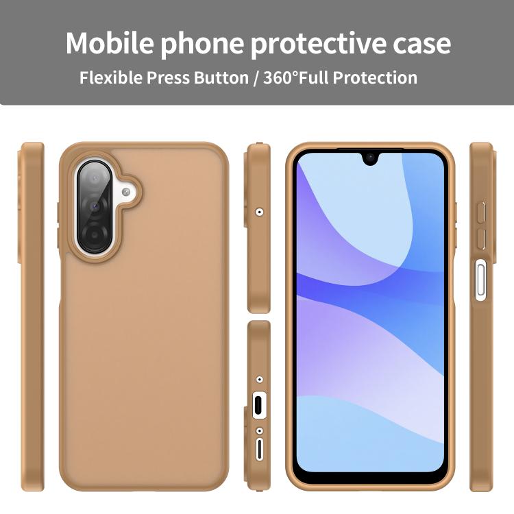 For Samsung Galaxy A26 5G Fanying Series PC Hybrid TPU Translucent Frosted Phone Case