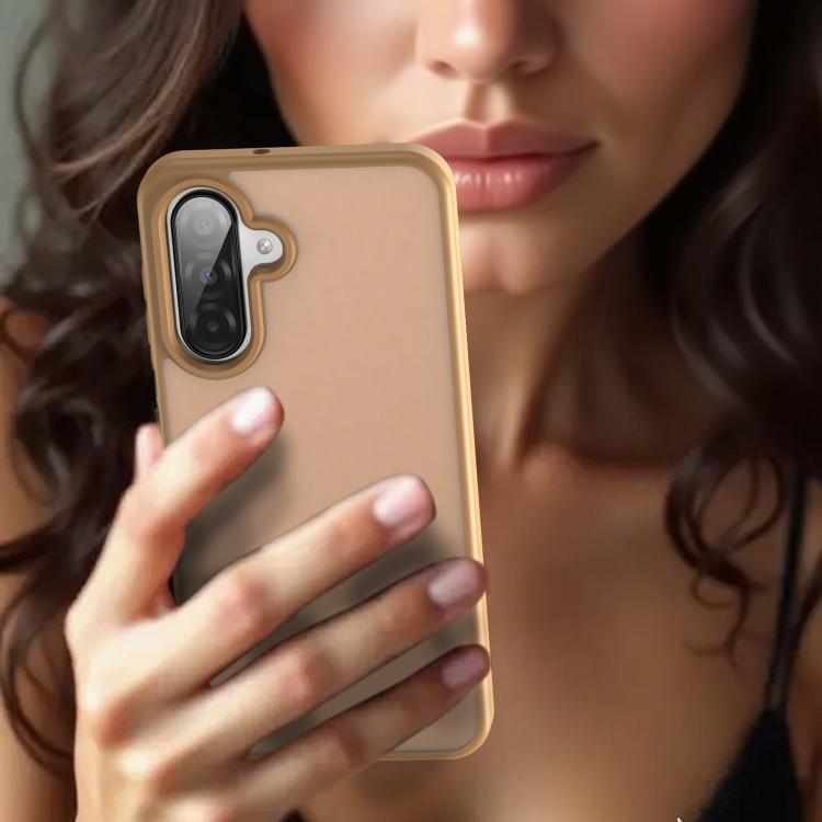 For Samsung Galaxy A26 5G Fanying Series PC Hybrid TPU Translucent Frosted Phone Case