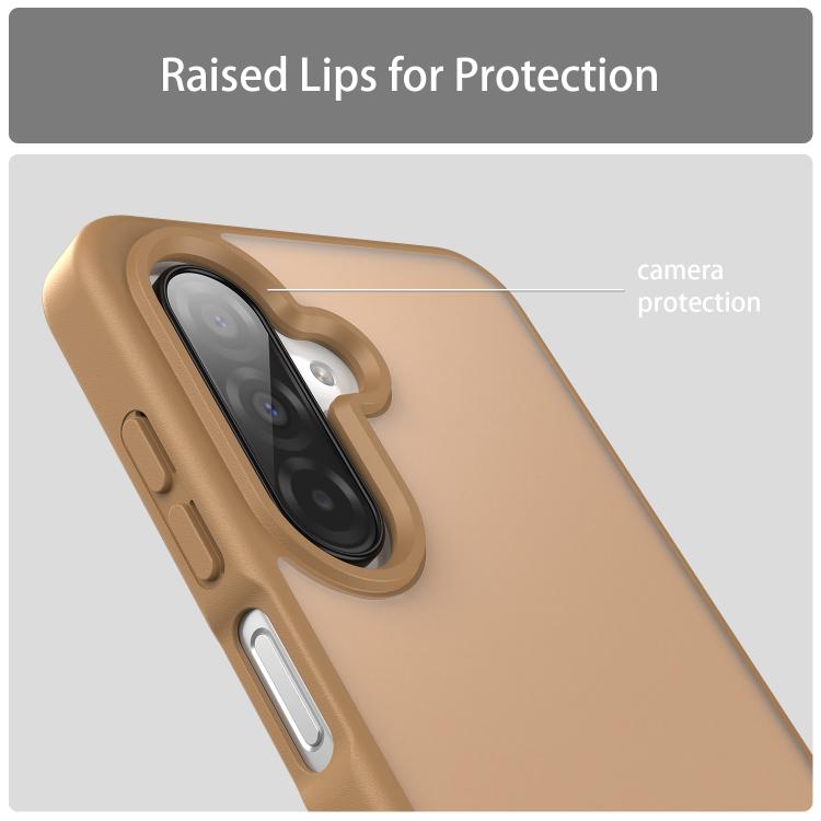 For Samsung Galaxy A26 5G Fanying Series PC Hybrid TPU Translucent Frosted Phone Case
