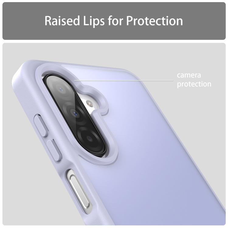 For Samsung Galaxy A26 5G Fanying Series PC Hybrid TPU Translucent Frosted Phone Case