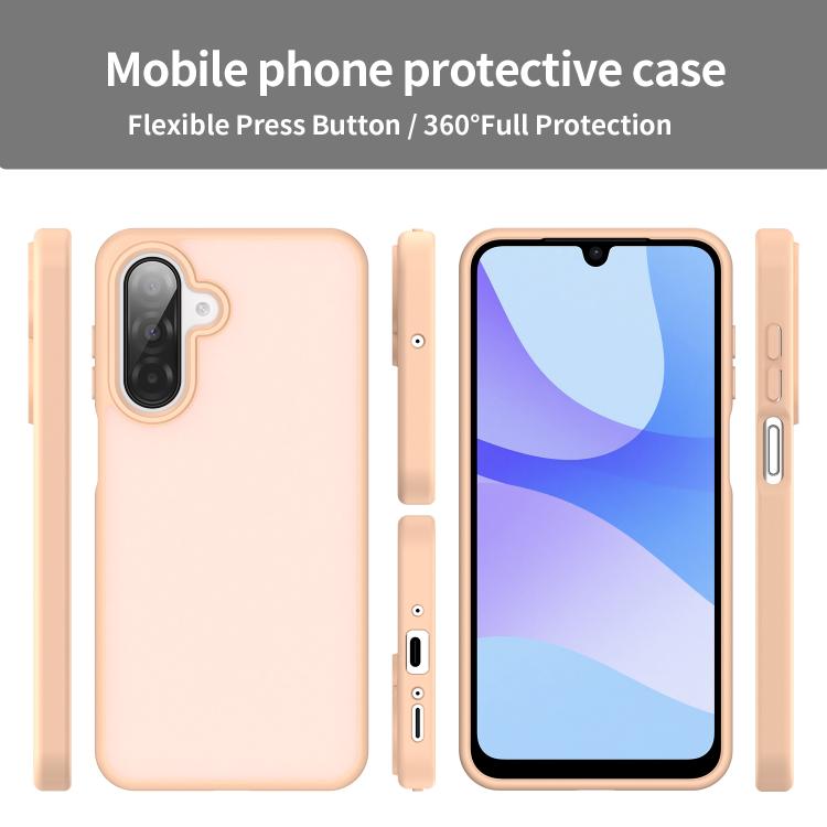 For Samsung Galaxy A26 5G Fanying Series PC Hybrid TPU Translucent Frosted Phone Case