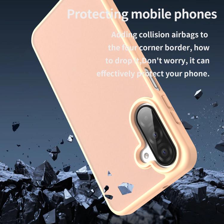 For Samsung Galaxy A26 5G Fanying Series PC Hybrid TPU Translucent Frosted Phone Case