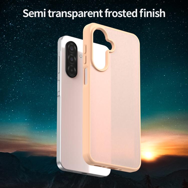 For Samsung Galaxy A26 5G Fanying Series PC Hybrid TPU Translucent Frosted Phone Case