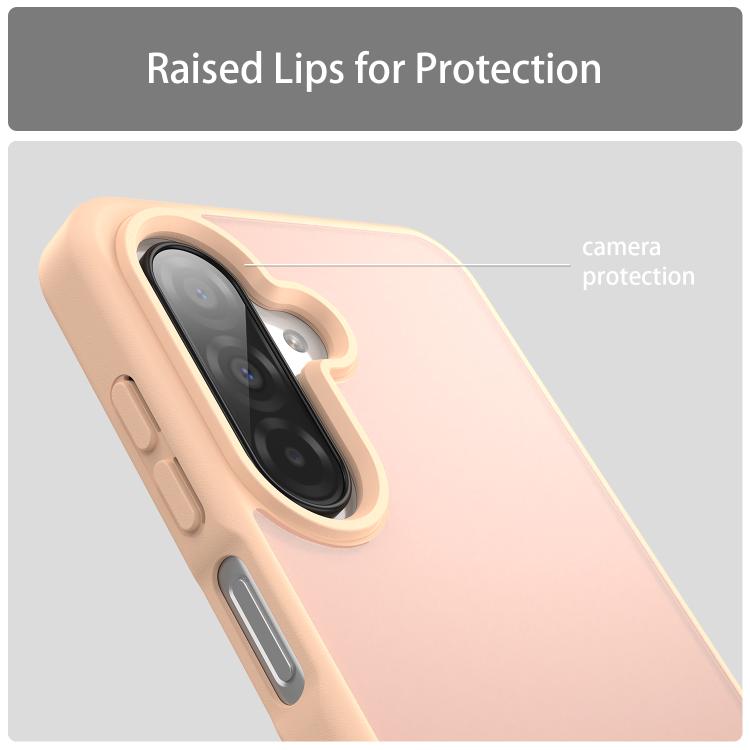 For Samsung Galaxy A26 5G Fanying Series PC Hybrid TPU Translucent Frosted Phone Case