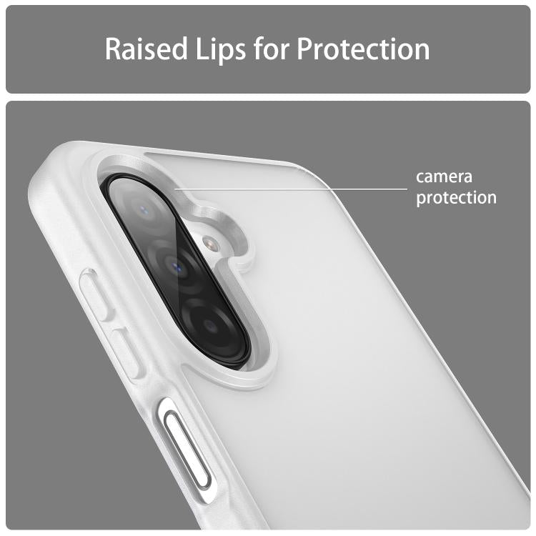 For Samsung Galaxy A26 5G Fanying Series PC Hybrid TPU Translucent Frosted Phone Case