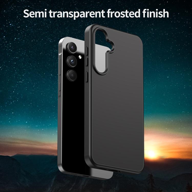For Samsung Galaxy A55 5G Fanying Series PC Hybrid TPU Translucent Frosted Phone Case