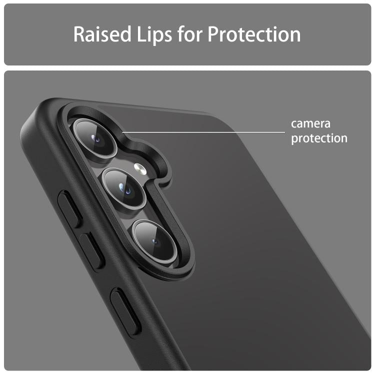 For Samsung Galaxy A55 5G Fanying Series PC Hybrid TPU Translucent Frosted Phone Case