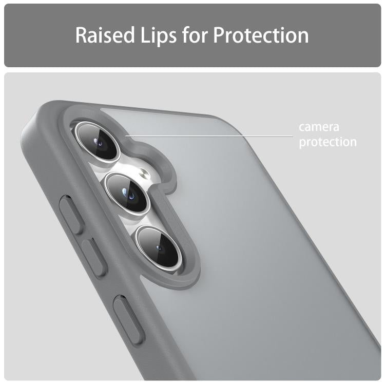 For Samsung Galaxy A55 5G Fanying Series PC Hybrid TPU Translucent Frosted Phone Case