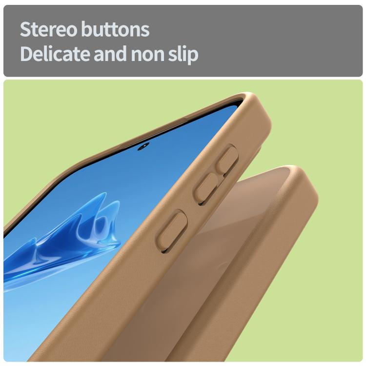 For Samsung Galaxy A55 5G Fanying Series PC Hybrid TPU Translucent Frosted Phone Case