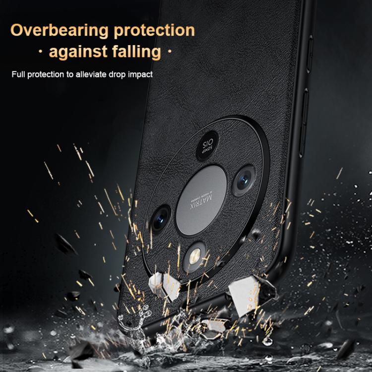 For Honor X70 5G SULADA Shockproof TPU Hybrid Handmade Leather Phone Case