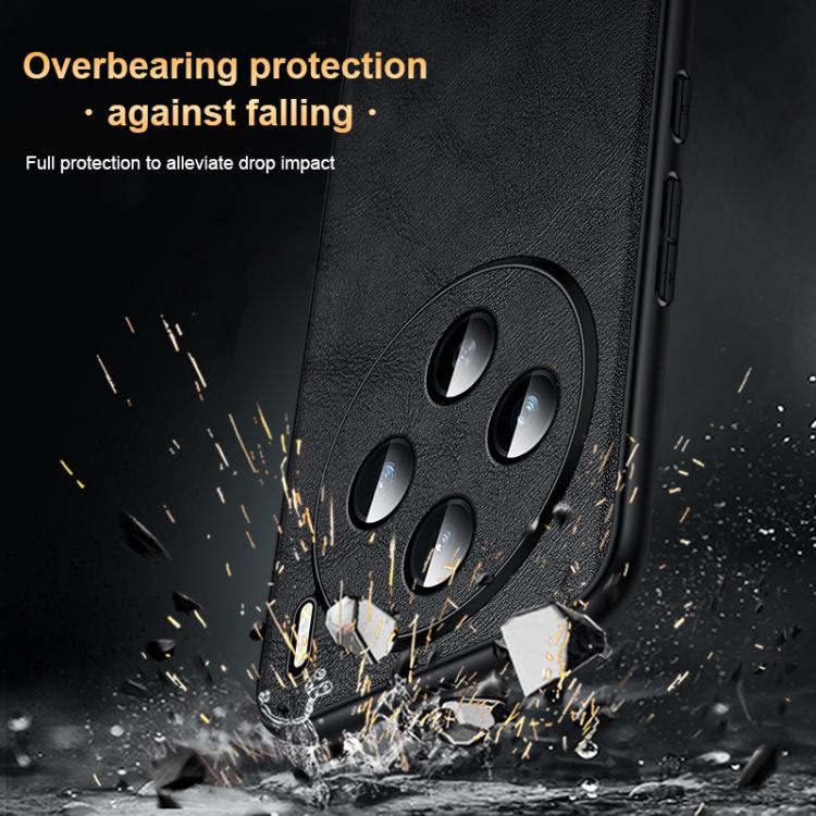 For vivo X200s SULADA Shockproof TPU Hybrid Handmade Leather Phone Case