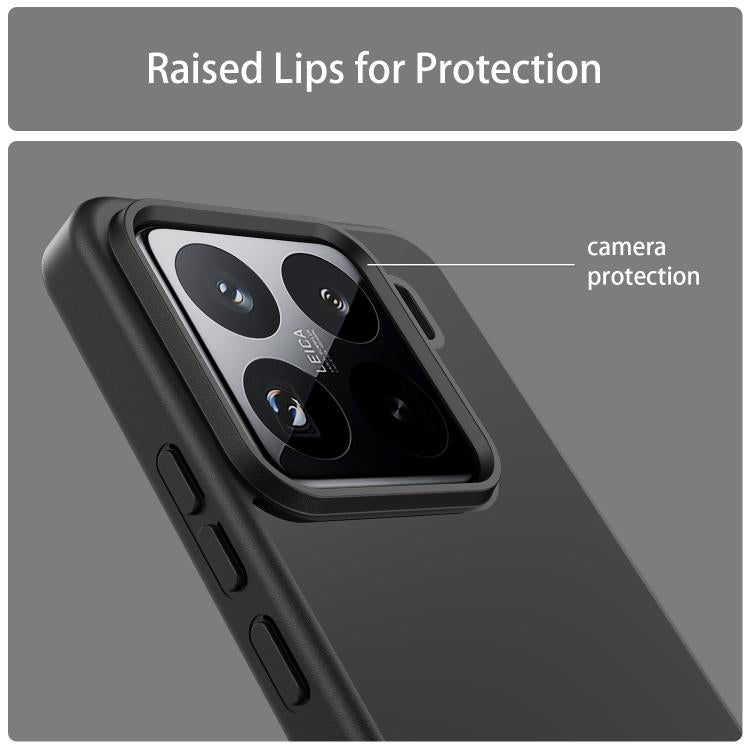 For Xiaomi 15 Pro Fanying Series PC Hybrid TPU Translucent Frosted Phone Case