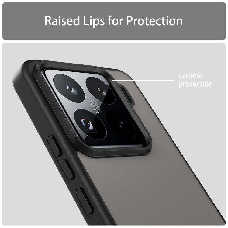 For Xiaomi 15 Pro Fanying Series PC Hybrid TPU Translucent Frosted Phone Case