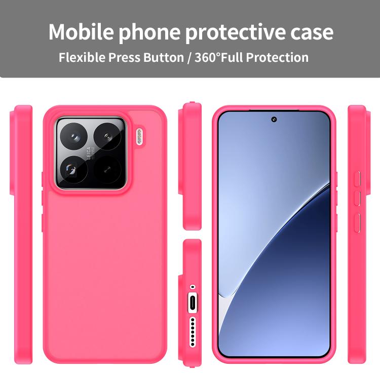 For Xiaomi 15 Pro Fanying Series PC Hybrid TPU Translucent Frosted Phone Case