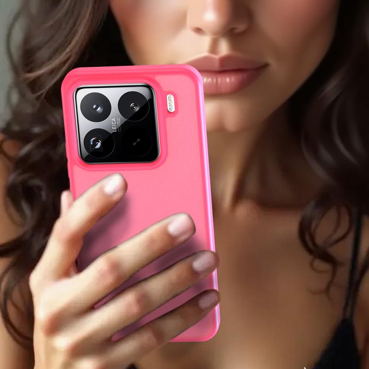 For Xiaomi 15 Pro Fanying Series PC Hybrid TPU Translucent Frosted Phone Case