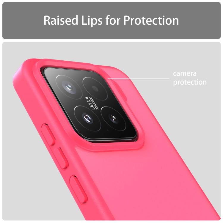 For Xiaomi 15 Fanying Series PC Hybrid TPU Translucent Frosted Phone Case