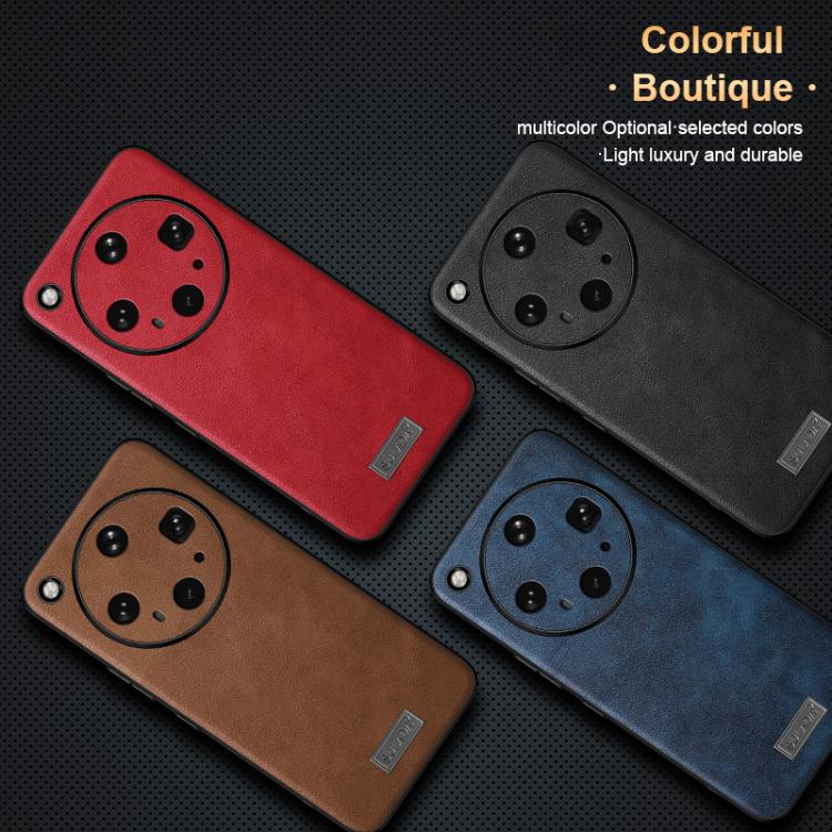 For OPPO Find X8s+ SULADA Shockproof TPU Hybrid Handmade Leather Phone Case