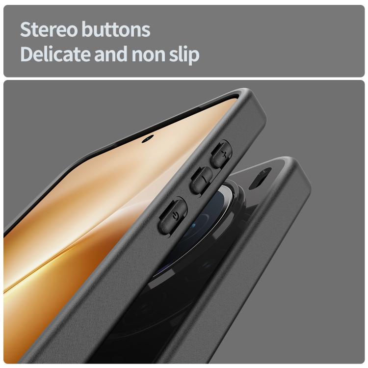 For vivo X200S Fanying Series PC Hybrid TPU Translucent Frosted Phone Case
