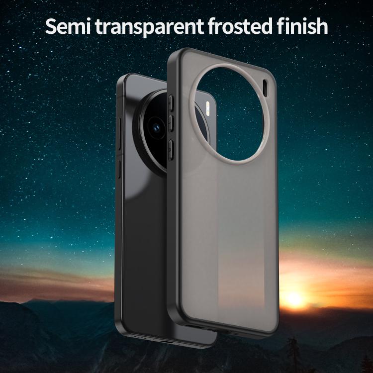 For vivo X200S Fanying Series PC Hybrid TPU Translucent Frosted Phone Case