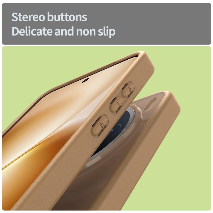For vivo X200S Fanying Series PC Hybrid TPU Translucent Frosted Phone Case