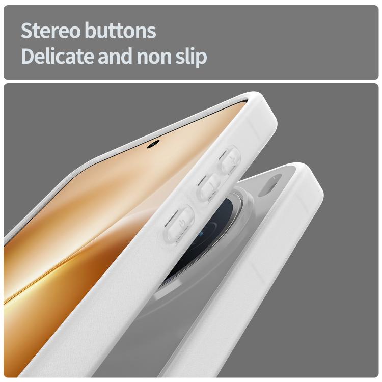 For vivo X200S Fanying Series PC Hybrid TPU Translucent Frosted Phone Case