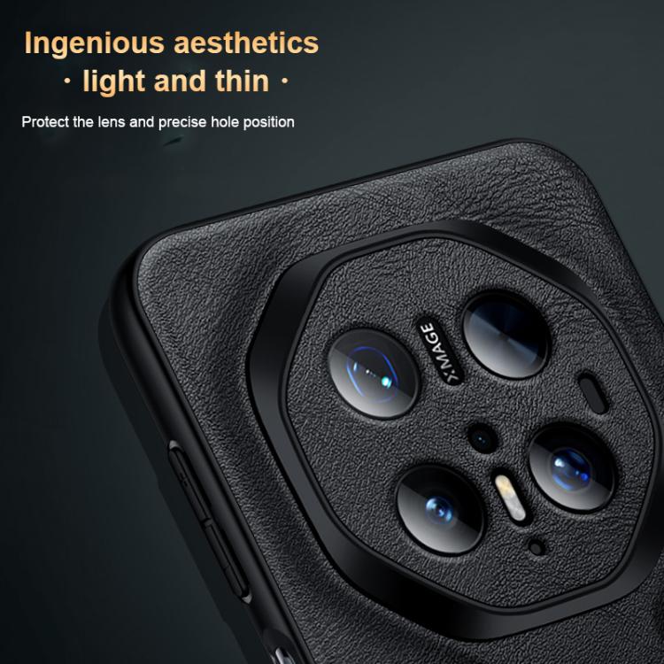 For Huawei Mate 70 RS Ultimate SULADA Shockproof TPU Hybrid Handmade Leather Precise Hole Phone Case