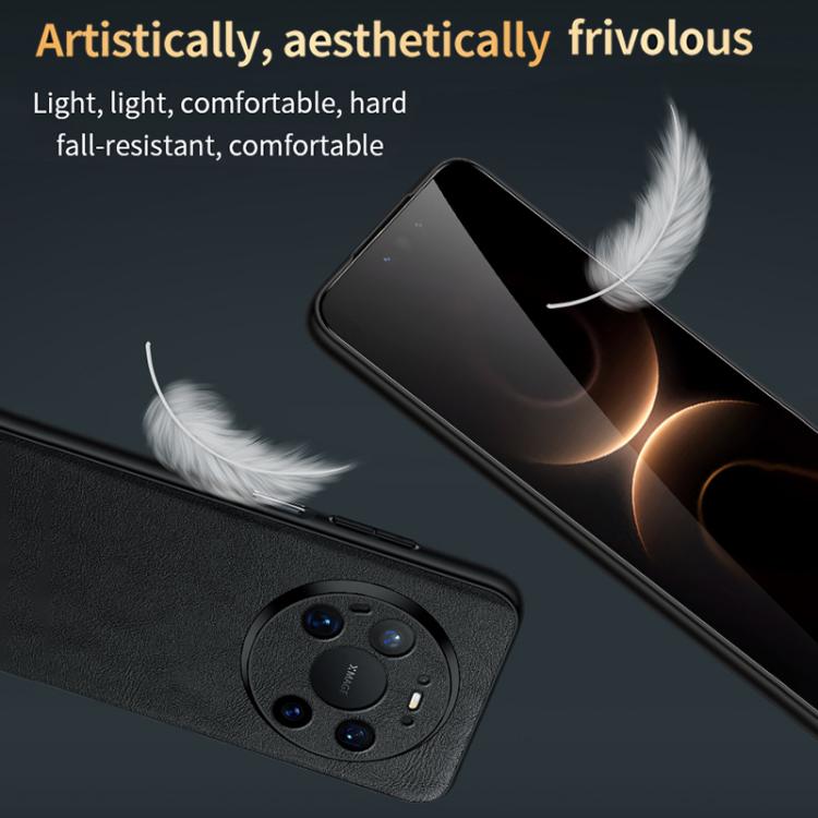 For Huawei Mate 80 Pro Max SULADA Shockproof TPU Hybrid Handmade Leather Precise Hole Phone Case