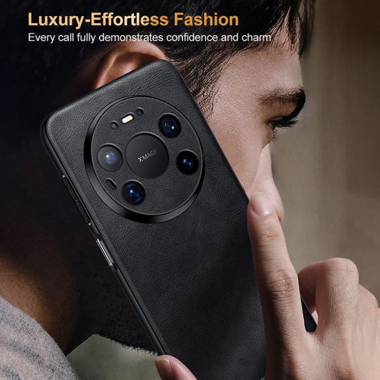 For Huawei Mate 80 Pro Max SULADA Shockproof TPU Hybrid Handmade Leather Precise Hole Phone Case