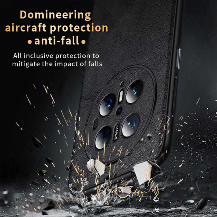 For Huawei Mate 70 SULADA Shockproof TPU Hybrid Handmade Leather Precise Hole Phone Case