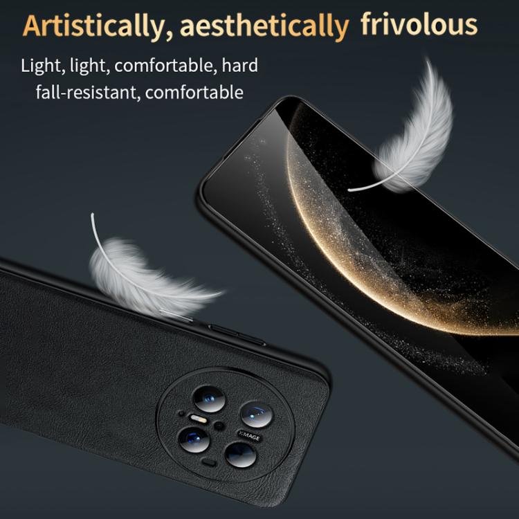 For Huawei Mate 70 SULADA Shockproof TPU Hybrid Handmade Leather Precise Hole Phone Case