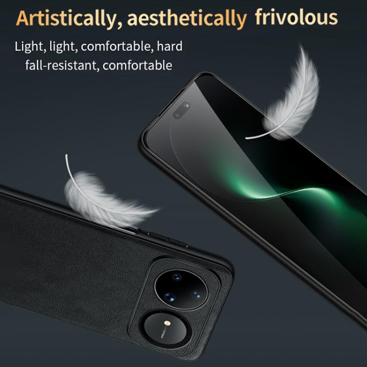 For Huawei Nova 15 Pro SULADA Shockproof TPU Hybrid Handmade Leather Precise Hole Phone Case