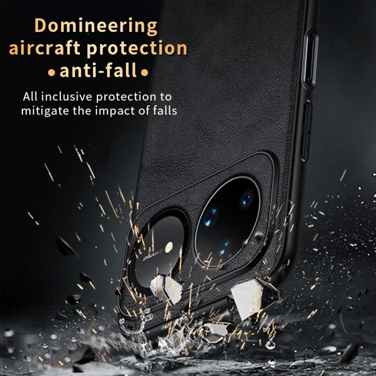 For Huawei Nova 15 Pro SULADA Shockproof TPU Hybrid Handmade Leather Precise Hole Phone Case