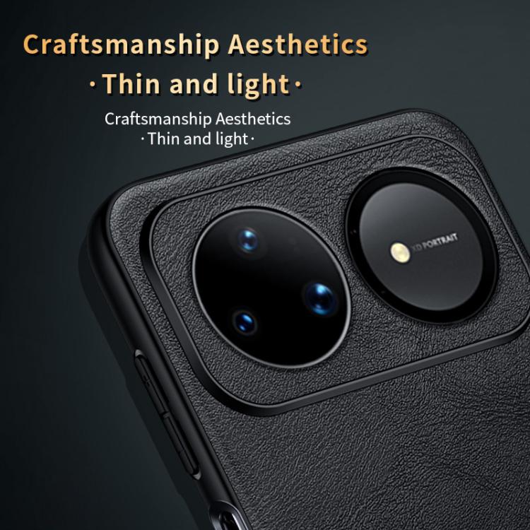 For Huawei Nova 15 Pro SULADA Shockproof TPU Hybrid Handmade Leather Precise Hole Phone Case