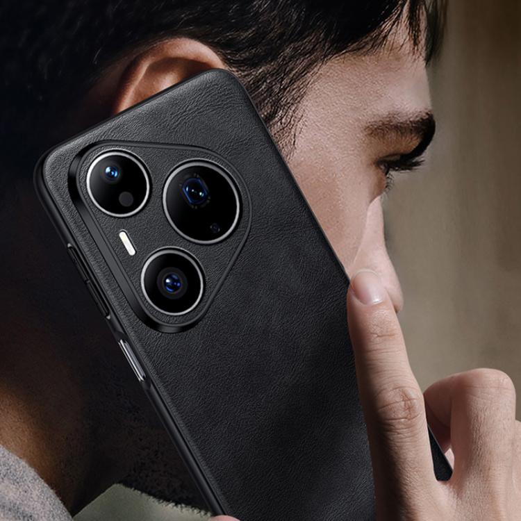 For Huawei Pura 90 Pro Max 5G SULADA Shockproof TPU Hybrid Handmade Leather Precise Hole Phone Case