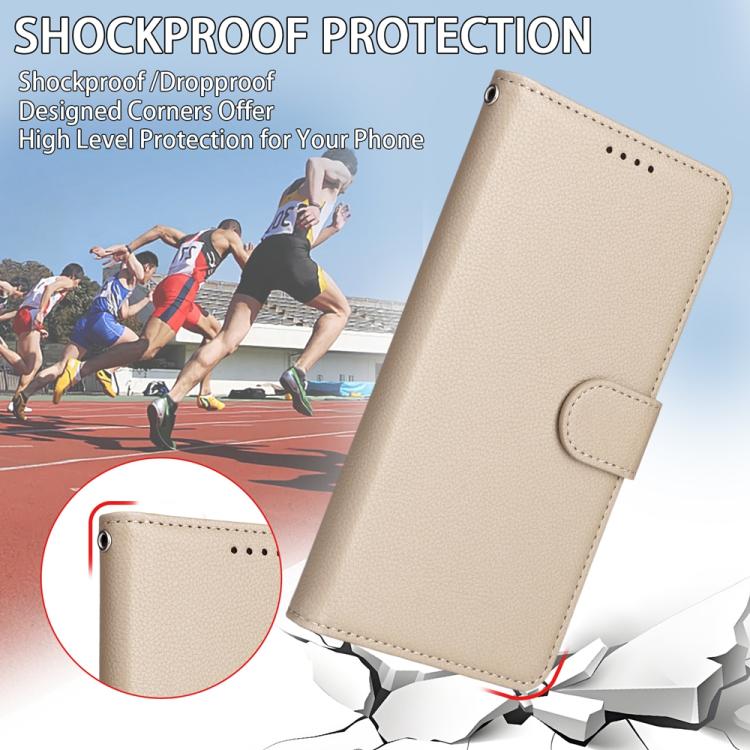 For Google Pixel 11 Pro XL Litchi Texture RFID Blocking 3-Card Wallet Leather Phone Case